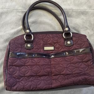 Purple quilted vera bradley